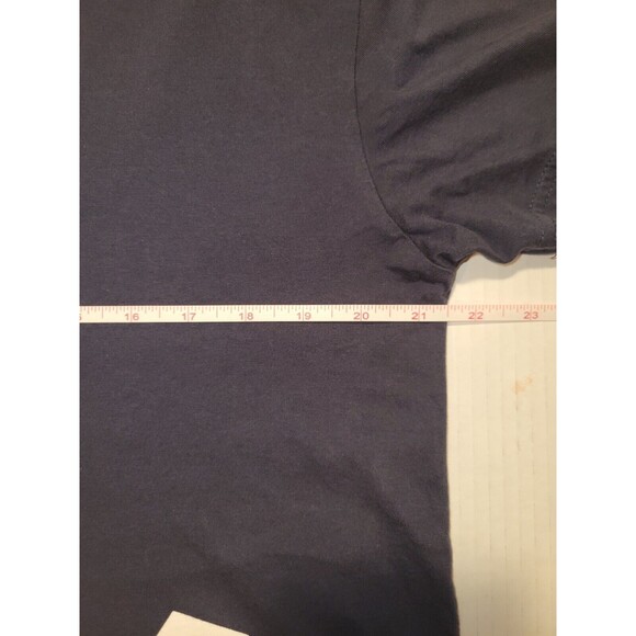 Vintage Tommy Jeans Classic Flag Logo T-Shirt Blue Mens Size M Large Spelled Out - Picture 5 of 6